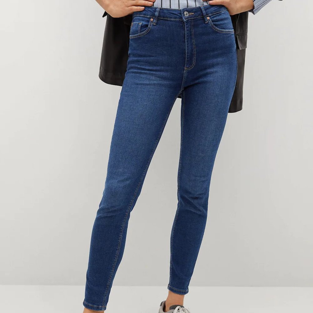 MANGO high waist skinny Jeans
